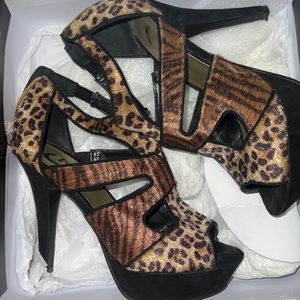 Cheetah heels